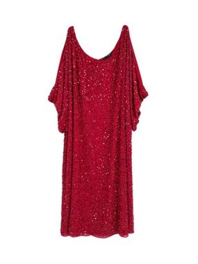 Red Sequin Women’s Evening Dress